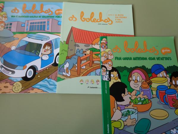 3 libros GUAS GRANDES OS BOLECHAS