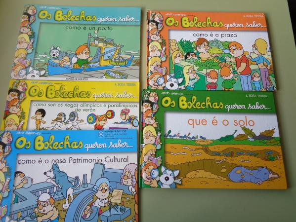 5 libros OS BOLECHAS QUEREN SABER