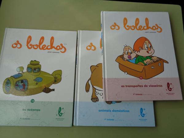 3 libros OS BOLECHAS BIBLIOTECA BSICA