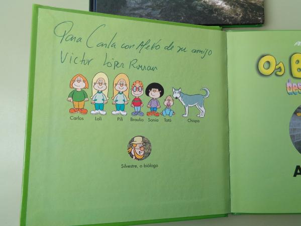 3 libros OS BOLECHAS DESCOBREN A NATUREZA