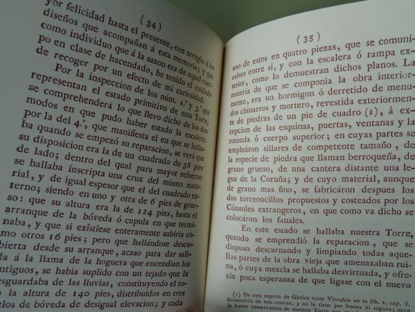 Historia de la Torre de Hrcules (Joseph Cornide) / La Torre de Hrcules (F. Tettamancy Gastn)