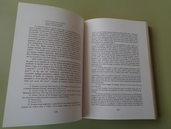 O cantar dos trobadores. Actas do Congreso, Santiago de Compostela, 1993