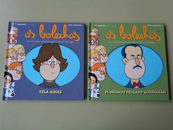 Os Bolechas (2 libros): Florencio Delgado Gurriarn - Xela Arias. As mias primeiras Letras Galegas