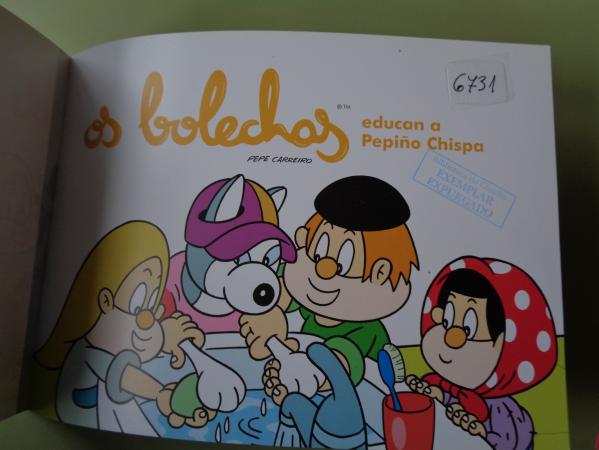 Os Bolechas educan a Pepio Chispa
