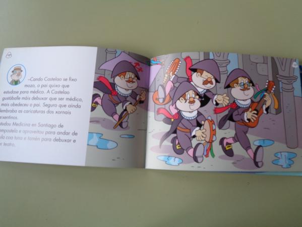 Os Bolechas coecen a Castelao no Museo de Pontevedra