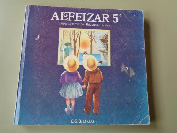 ALFEIZAR 5 E.G.B. (ANAYA, 1982)