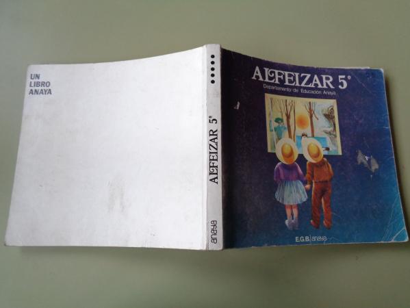 ALFEIZAR 5 E.G.B. (ANAYA, 1982)