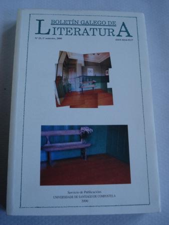 Boletn Galego de Literatura. N 23, 1 semestre, 2000