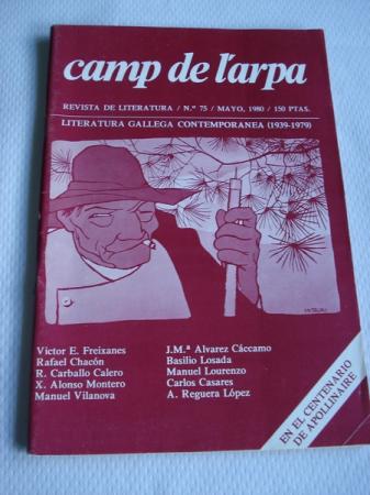 Camp de larpa. Revista de Literatura. N 75- Mayo, 1980. Literatura galega contempornea (1939-1979)