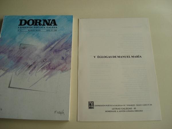 DORNA. REVISTA DE EXPRESIN POTICA GALEGA, N 8- MARZO/MAIO, 1985- LETRAS GALEGAS 1985