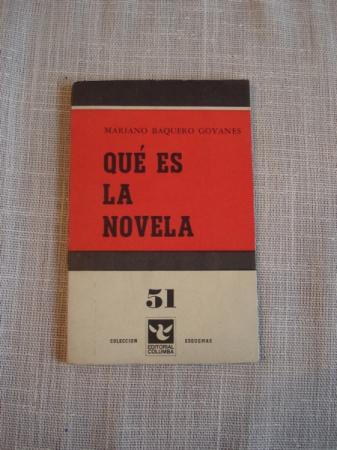 Qu es la novela