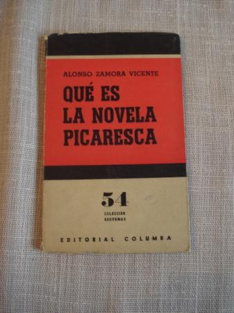 Qu es la novela picaresca