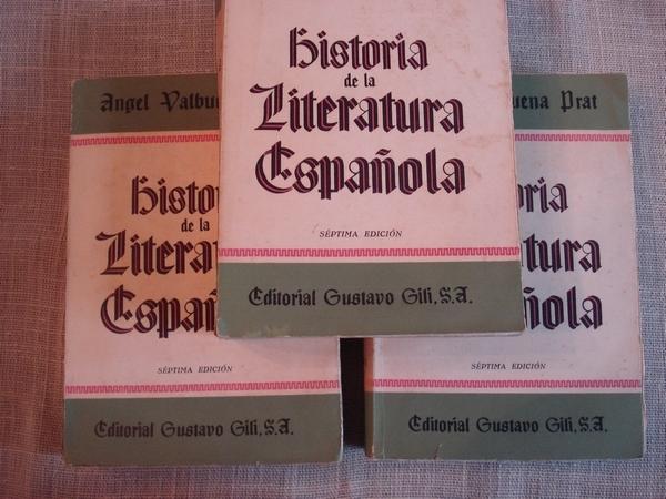 Historia de la Literatura Espaola. 3 tomos