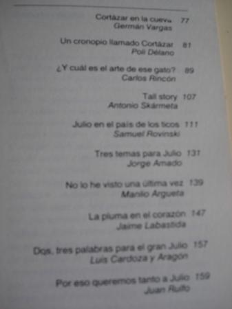 Queremos tanto a Julio. 20 autores para Cortzar. Edicin preparada por Hugo Nio