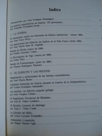 MILITARIA-84. LAS GUERRAS NAPOLENICAS EN GALICIA: 175 ANIVERSARIO.(Batalla de Elvia)