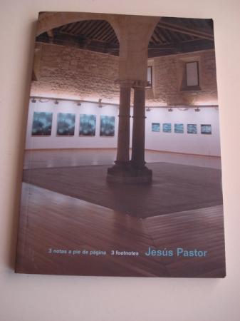 Jess Pastor. 3 notas a pie de pgina. 3 footnotes. Exposicin 2007. Patio de Escuelas Menores. Universidad de Salamanca