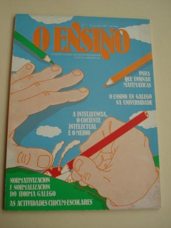 O ENSINO. Revista galega de scio-pedagoxia e scio-lingstica. Nmero 1. Marzo, 1981