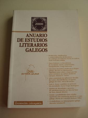 ANUARIO DE ESTUDIOS LITERARIOS GALEGOS, 2000