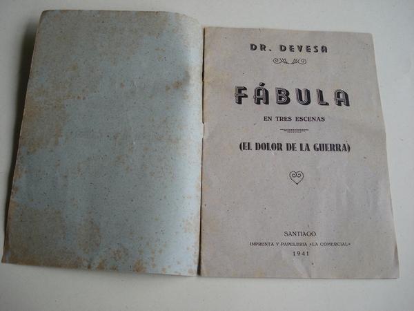 Fbula en tres escenas (El dolor de la guerra)
