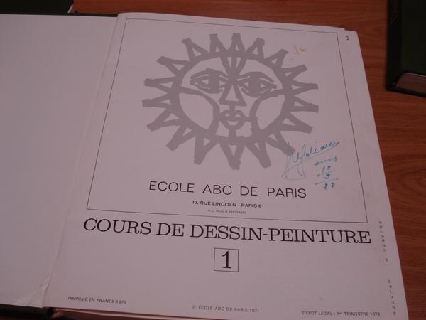 Cours de dessin-peinture . 4 tomos. cole ABC de Pars