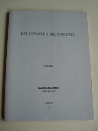 Del Levante al Poniente. Pinturas. Catlogo Galera de Arte Marisa Marimn. ourense, 1995 - Ver os detalles do produto