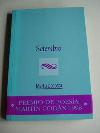 Setembro. Premio de Poesa Martn Codax, 1998 - Ver os detalles do produto