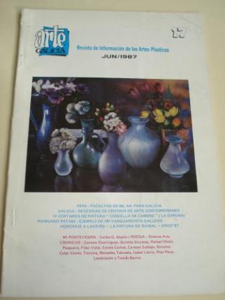ARTE GALICIA. Revista de informacin de las artes plsticas gallegas. Nmero 17 - Junio 1987 - Ver os detalles do produto