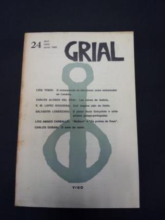 GRIAL. Revista Galega de Cultura. Nmero 24. Abril, maio, xuo, 1969 (Amado Carballo, Luis: Maliaxe - Os probes de Deus) - Ver os detalles do produto