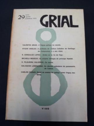 GRIAL. Revista Galega de Cultura. Nmero 29. Xullo, agosto, setembro 1970 - Ver os detalles do produto