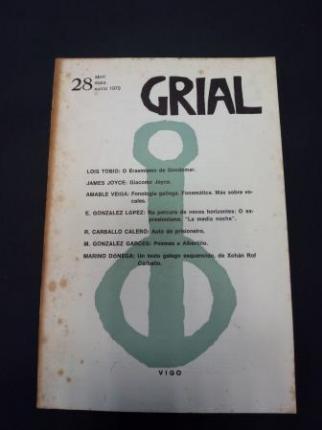 GRIAL. Revista Galega de Cultura. Nmero 28. Abril, maio, xuo, 1970 - Ver os detalles do produto