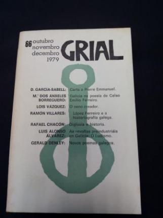 GRIAL. Revista Galega de Cultura. Nmero 66. Otubro, Novembro, Decembro, 1979 - Ver os detalles do produto