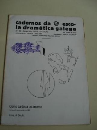 Cadernos da Escola Dramtica Galega. N 66. Setembro, 1987. Como Cartas a un amante - Ver os detalles do produto
