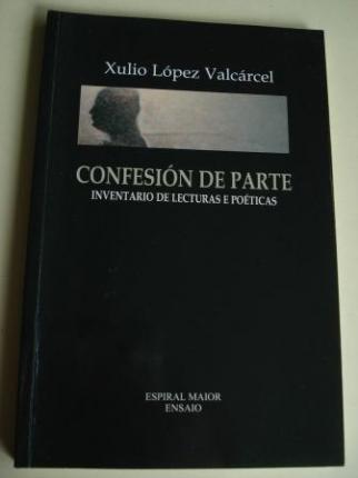 Confesin de parte. Inventario de lecturas e peticas - Ver os detalles do produto