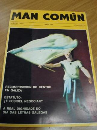 MAN COMN. Revista galega mensual de informacin xeral. Nmero Cero- Maio 1980 - Ver os detalles do produto