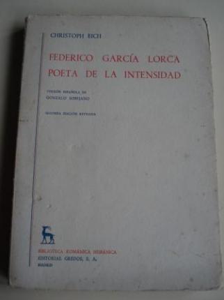 Federico Garca Lorca, poeta de la intensidad (Versin espaola de Gonzalo Sobejano) - Ver os detalles do produto