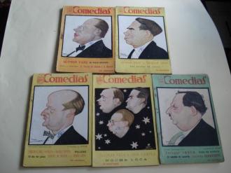 Comedias. Revista semanal. 5 ejemplares (1926 - 1927 - 1928) - Ver os detalles do produto
