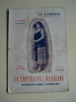 La emperatriz Mesalina. La Comedia. Revista Semanal, n 8, 6 de Agosto 1925 - Ver os detalles do produto