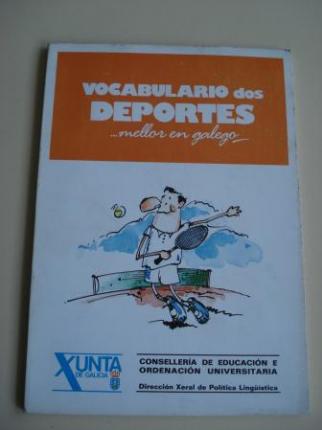 Vocabulario dos deportes... mellor en galego   (Con vocabularios galego-casteln e casteln-galego)                         - Ver os detalles do produto