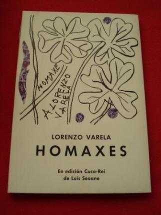 Homaxes. Homaxe a Lorenzo Varela - Ver os detalles do produto