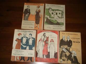 LOS CONTEMPORNEOS. Publicacin semanal. 5 ttulos de Manuel Linares Rivas - Ver os detalles do produto