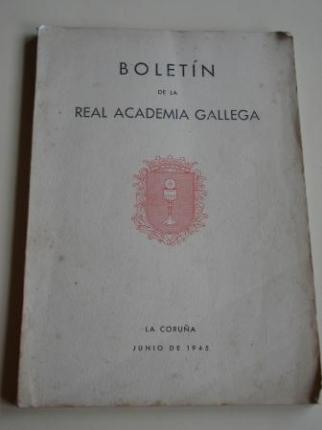 Boletn de la Real Academia Gallega. Nmeros 281-284. A Corua, Junio 1945 (Vicente Risco, Xaqun Lorenzo, Ramn Villar Ponte...) - Ver os detalles do produto