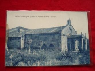 Tarxeta postal: Noia (Noya) - Antiga Igrexa de Santa Mara a Nova. 1920 - Ver os detalles do produto