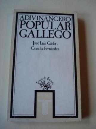 Adivinancero popular gallego  - Ver os detalles do produto