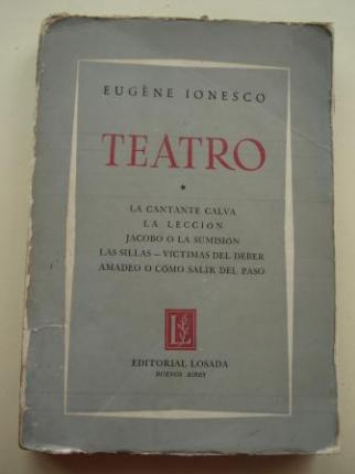 Teatro: La cantante calva / La leccin / Jacobo o la sumisin / Las sillas / Vctimas del deber / Amadeo o cmo salir del paso - Ver os detalles do produto