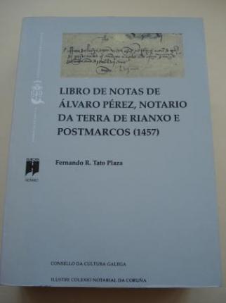 Libro de notas de lvaro Prez, notario da terra de Rianxo e Postmarcos (1457) - Ver os detalles do produto