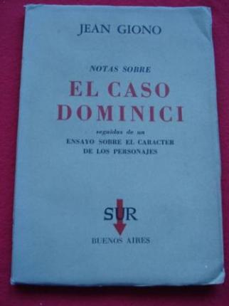 Notas sobre El caso Dominici, seguidas de un ensayo sobre el carceter de los personajes - Ver os detalles do produto