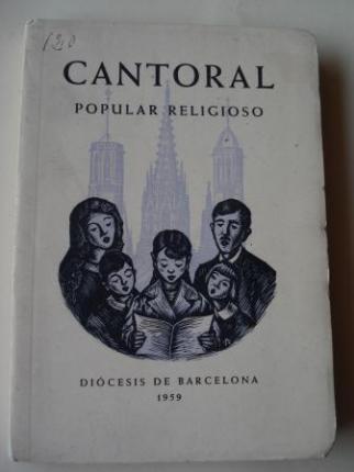 Cantoral popular religioso (Con partituras en cataln, espaol, latn) - Ver os detalles do produto