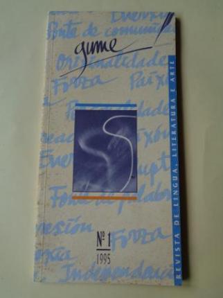 GUME. N 1. 1995. Revistade lingua, literatura e arte - Ver os detalles do produto