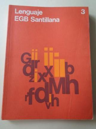 Lenguaje 3. EGB (Santillana, 1979) - Ver os detalles do produto