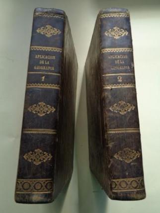  Aplicacin de la Geografa a la Historia, o estudio elemental de geografa e historia general comparadas Traducida del idioma francs por D. Atanasio Villacampa, y adicionada en la parte espaola por D. Pascual Madoz. 2 Tomos - Ver os detalles do produto